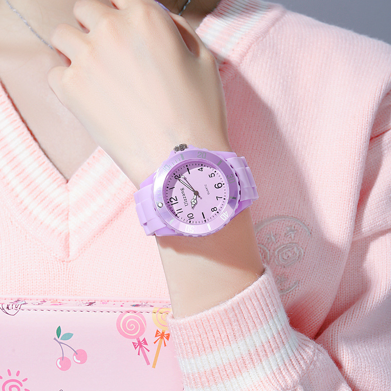 Special watch for examination female boys junior high school students simple Junior High School waterproof mute civil servant examination children