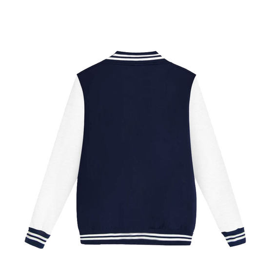 Solid Color Basic Baseball Uniform American Printed Trendy Cardigan Jacket Loose Work Clothes Korean Style Couple Jacket