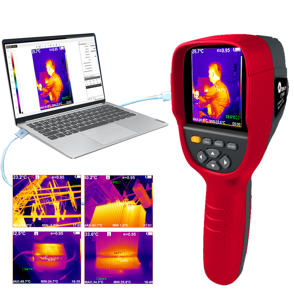 Analysis of Lithium Battery Charging TOOLTOP ET692C Large Screen Handheld High Precision Thermal Imaging Software