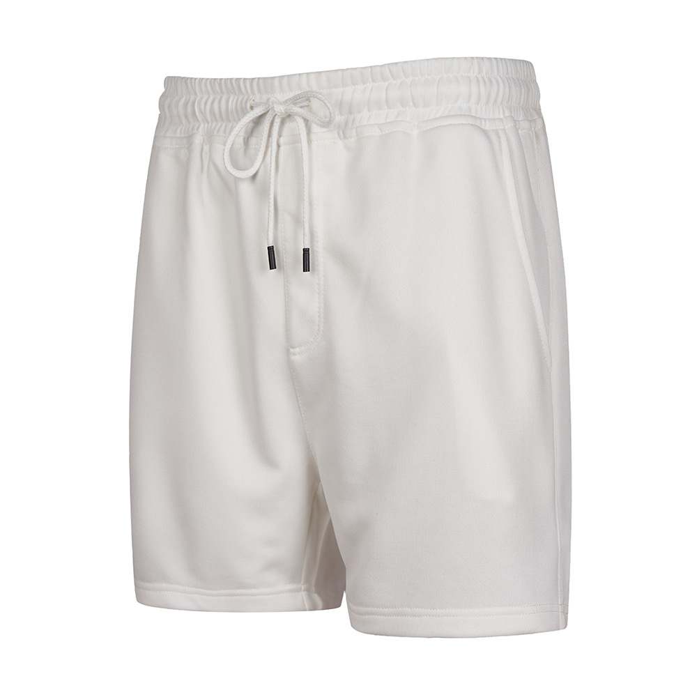 Summer new thin cross-border large size men's solid color all-match pants elastic waist sports casual breathable shorts men