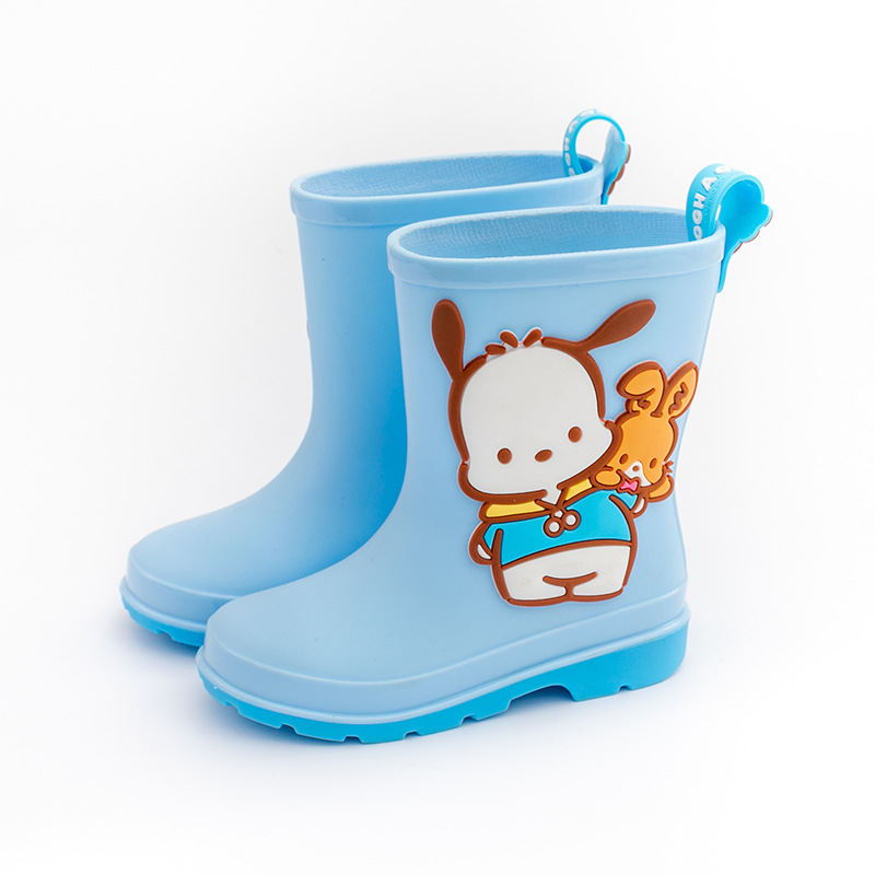 Sanrio spring parchia dog children's cartoon rain boots men's and women's kindergarten non-slip waterproof rain shoes water shoes tide wholesale