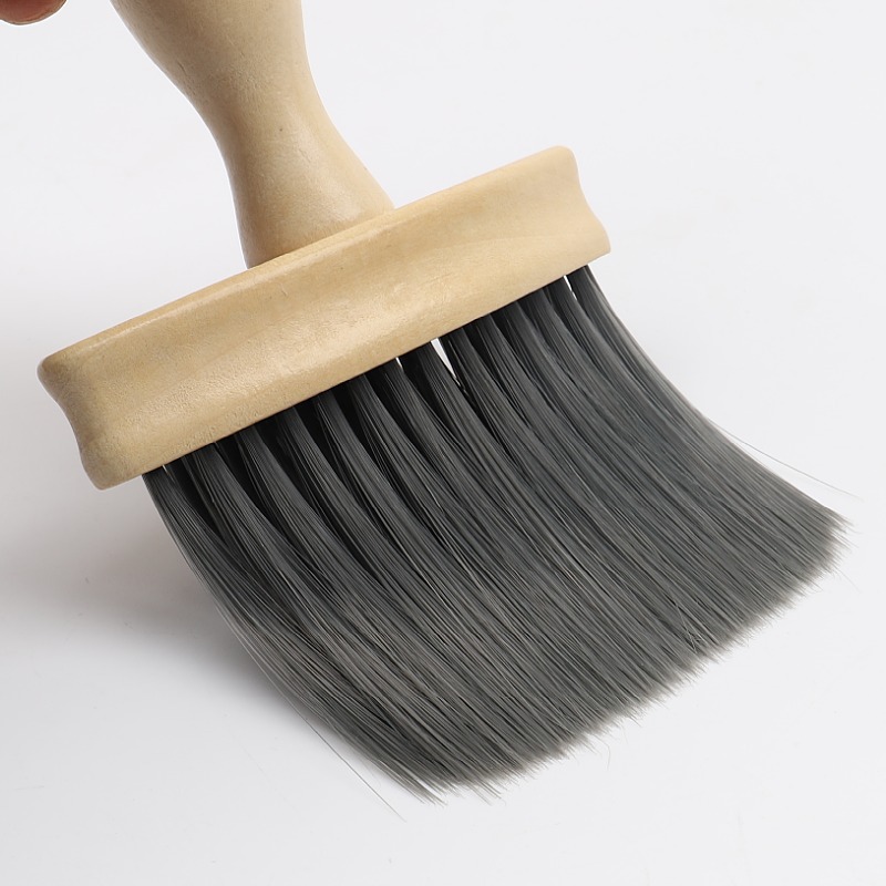 Car interior cleaning brush solid wood handle car air conditioning air outlet brush car seat gap soft bristle brush