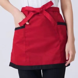 Small apron short half-length waiter small waist coffee cake baking shop hot pot fast restaurant men and women