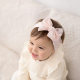 Cross-border new children's lace headband bow hair accessories baby hairband soft thin baby wide-brimmed hair band