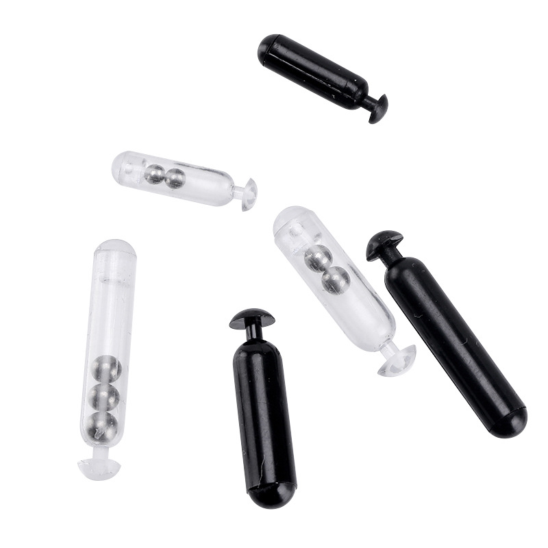Wei and sound Rod generator tube built-in metal ball 1#2#3# bait fishing gear fishing accessories