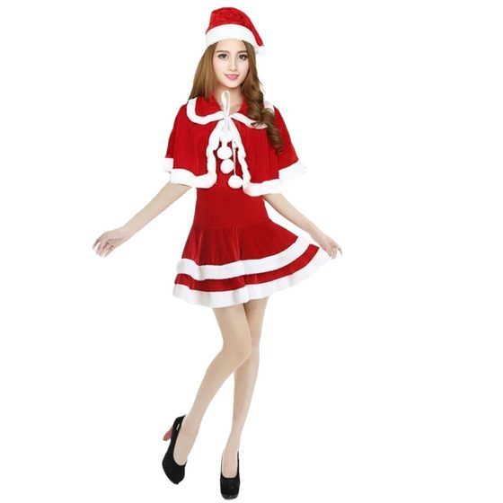 Cross-border Europe and the United States sexy lingerie Christmas clothing Christmas role play dress sexy fashion comfortable suit