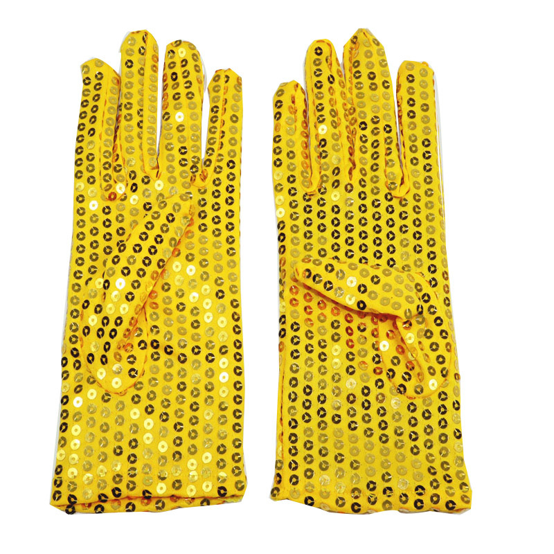 Children's Day Performance Gloves Sequins Gloves Dancing Performance Kindergarten Michael Jackson Adult JK