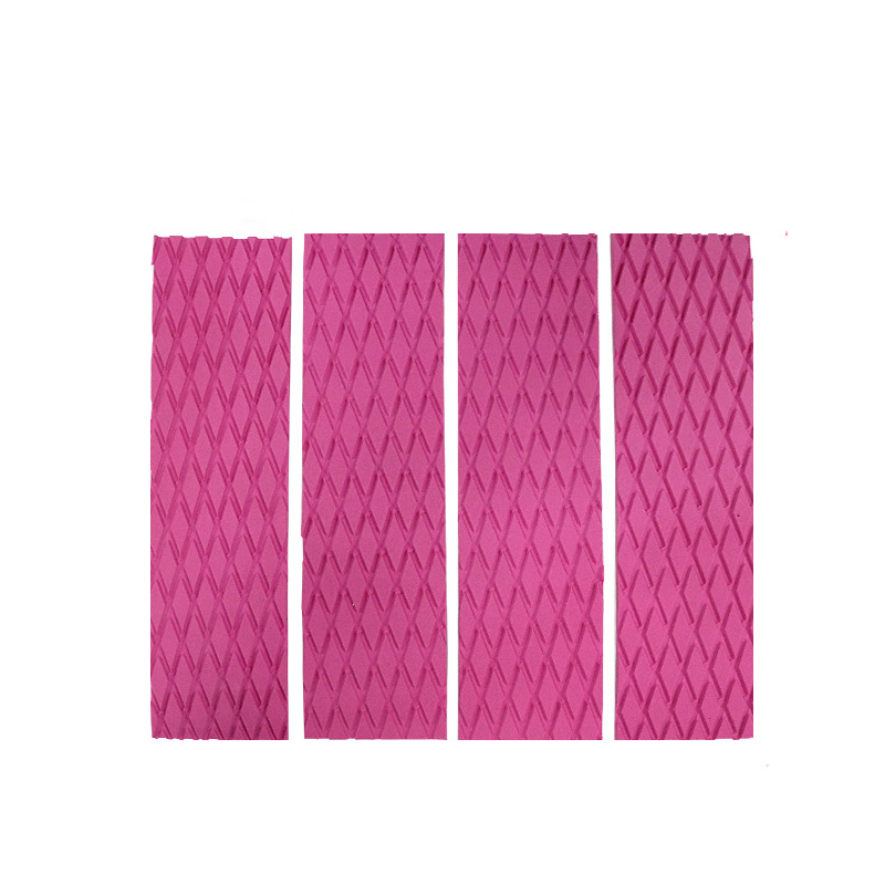Factory direct EVA short board SUP surfboard anti-slip mat water slide floor mat Diamond anti-slip foot tail multi-color accessories