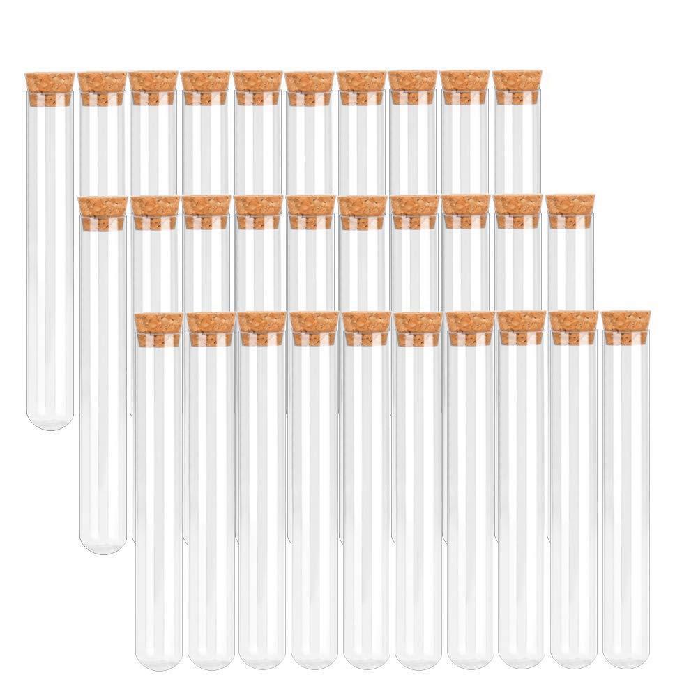 Kangfeng factory ps plastic test tube with wooden plug 20ml16*150 combination set Assembly Label funnel hemp rope