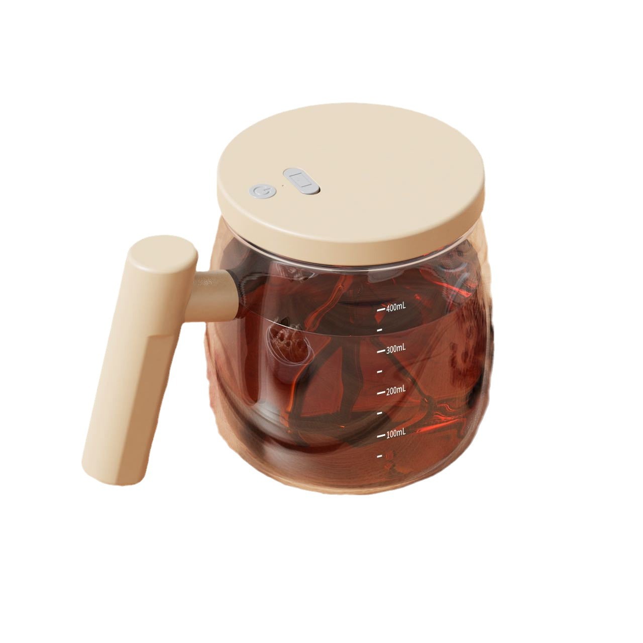 Cross-border new electric glass automatic mixing cup portable coffee cup office glass liner mug