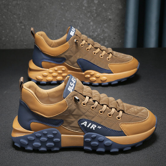 Foreign trade men's shoes spring new sneaker men's fashion classic trend all-match casual shoes thick-soled cross-border men's shoes