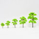 Scene landscape tree plastic model banyan tree construction sand table train miniature scene decoration handmade diy material