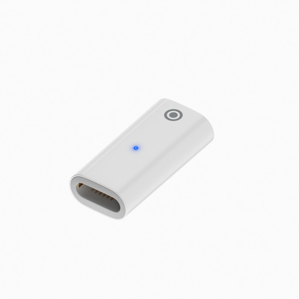 The new upgraded version is suitable for Apple pen pencil stylus charging adapter with indicator light charging extension