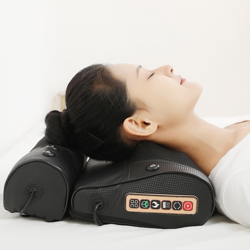Cervical Massager Neck Waist Shoulder Massage Pillow Household Lying Pillow Car Pillow Body Massager