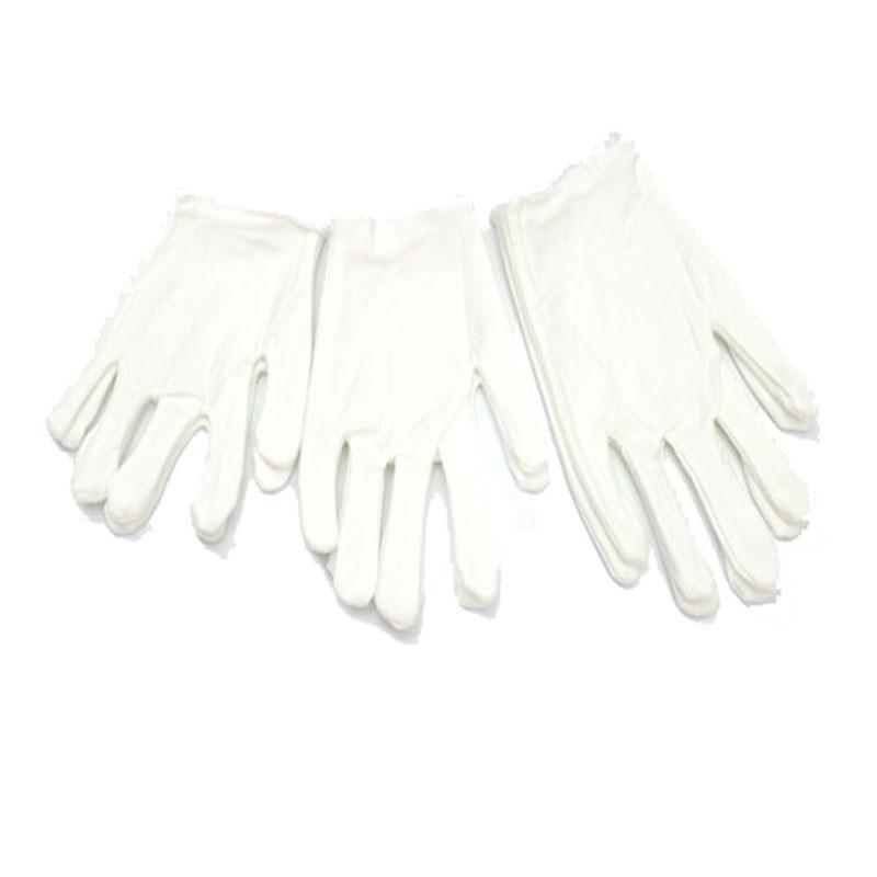 New children's performance white gloves stretch jersey cotton gloves show performance children's white gloves manufacturers wholesale
