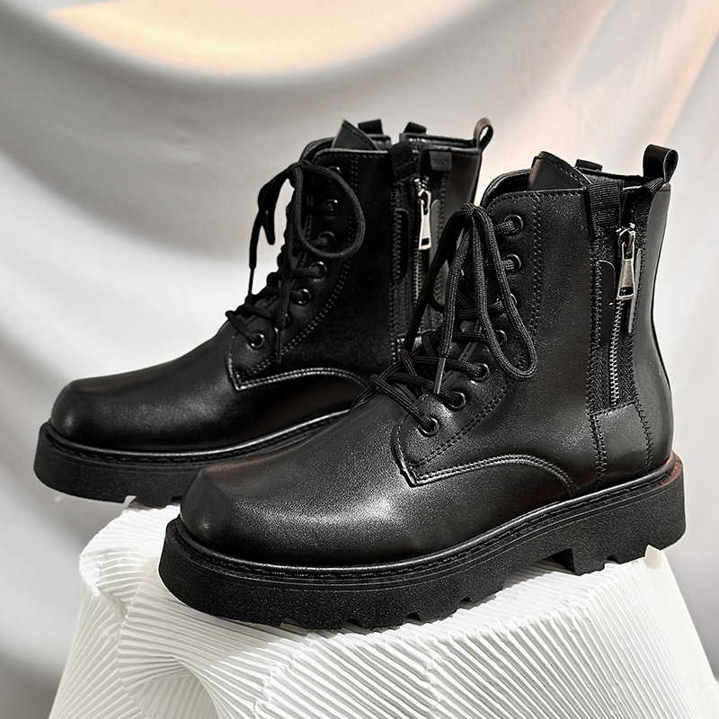 Martin Boots Men's Boots British Fan Car Boots High-top Leather Boots 2025 Autumn and Winter New Boots Boots plus size Workwear Shoes