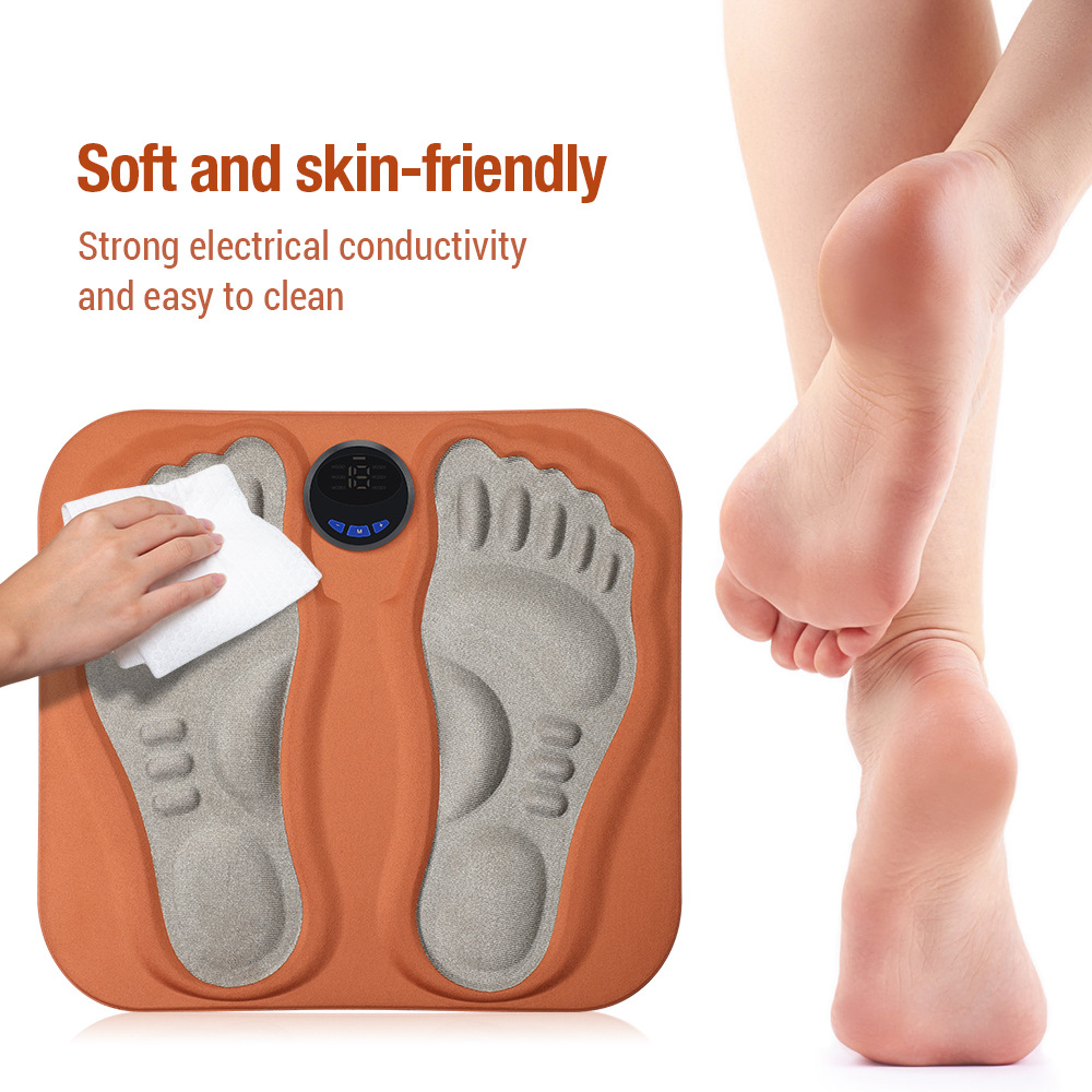 Cross Border 3D Massage Foot Mat EMS Micro Current Foot Massage Mat Pulse Foot Massager Foot Therapy Machine