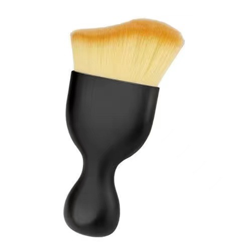 Car interior short fleece brush car interior gap dust removal brush air outlet cleaning brush car cleaning air conditioning brush