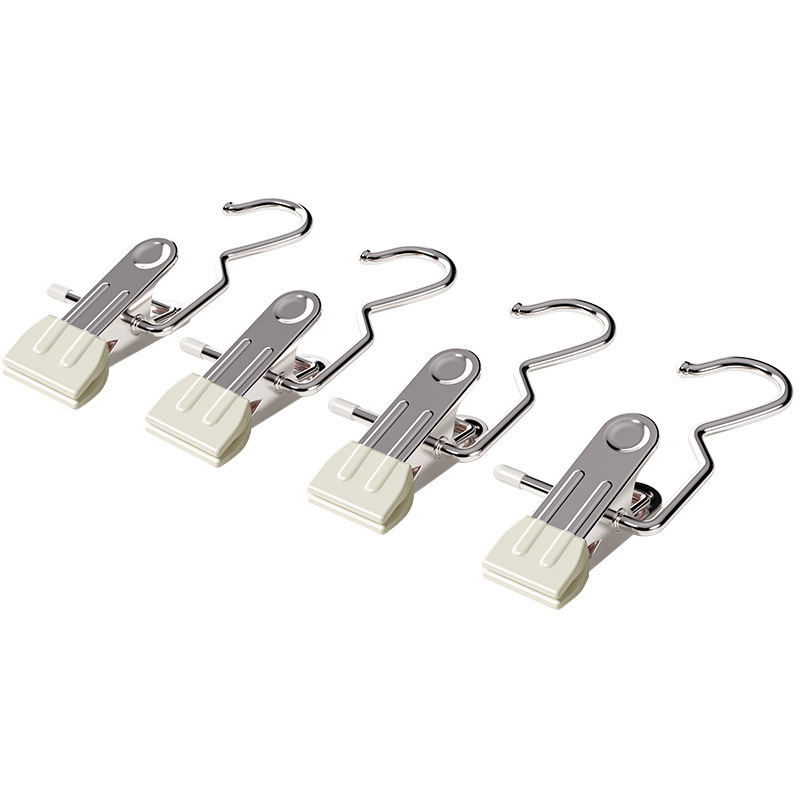 3-shaped clip dip plastic-white 5 Pack