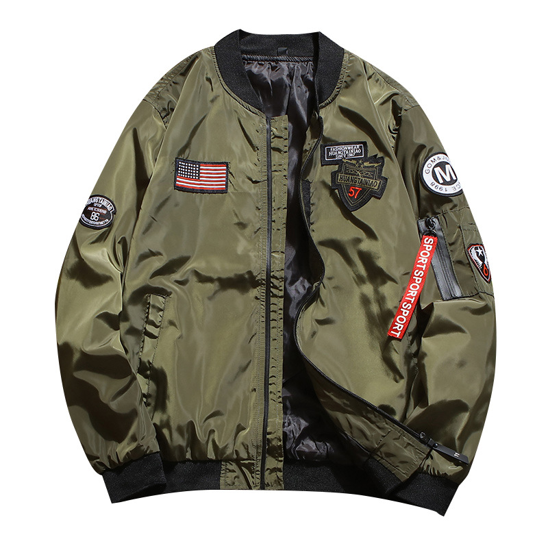 Jacket Men's 2021 Autumn New Fashion Korean Style Fashionable Men's Baseball Clothing Sports Casual Workwear Men's Jacket