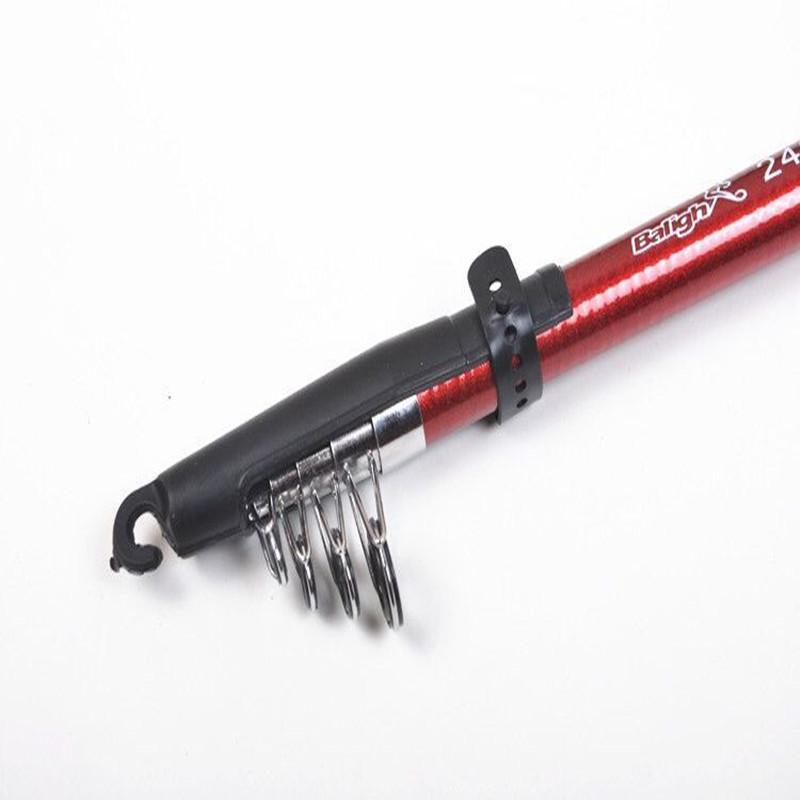 Long Shuai fishing rod wholesale red thread sea Rod long throw Rod Glass steel rod factory lamp rod cross-border small sea Rod