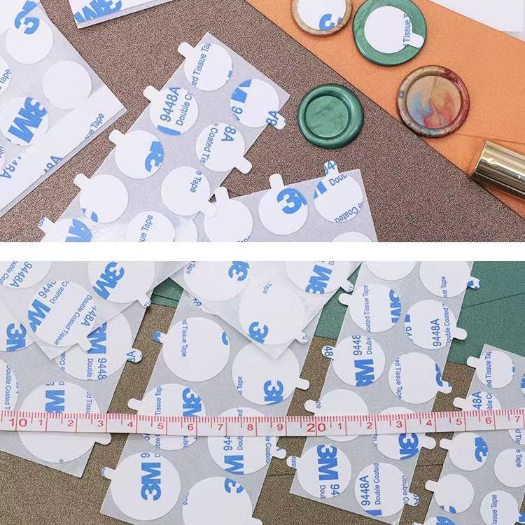 Double-sided adhesive tape with high viscosity and temperature resistance, ultra-thin translucent and non-marking strong double-sided adhesive tape