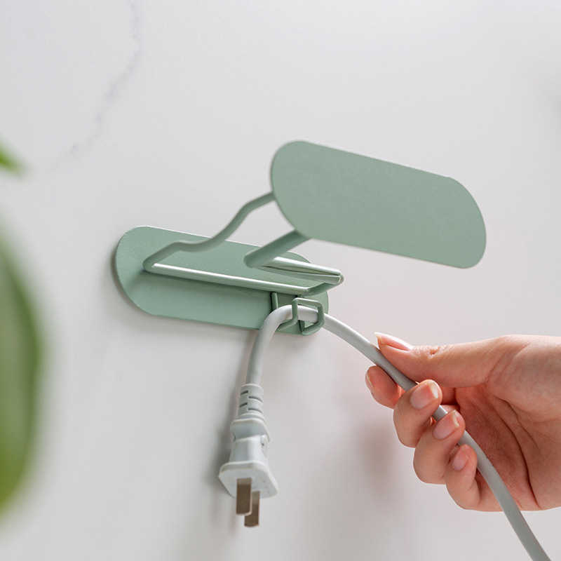 Bathroom Hair Dryer Rack Punch-free Wall-mounted Hair Dryer Bracket Stomach Storage Rack Iron Electric Drum Rack