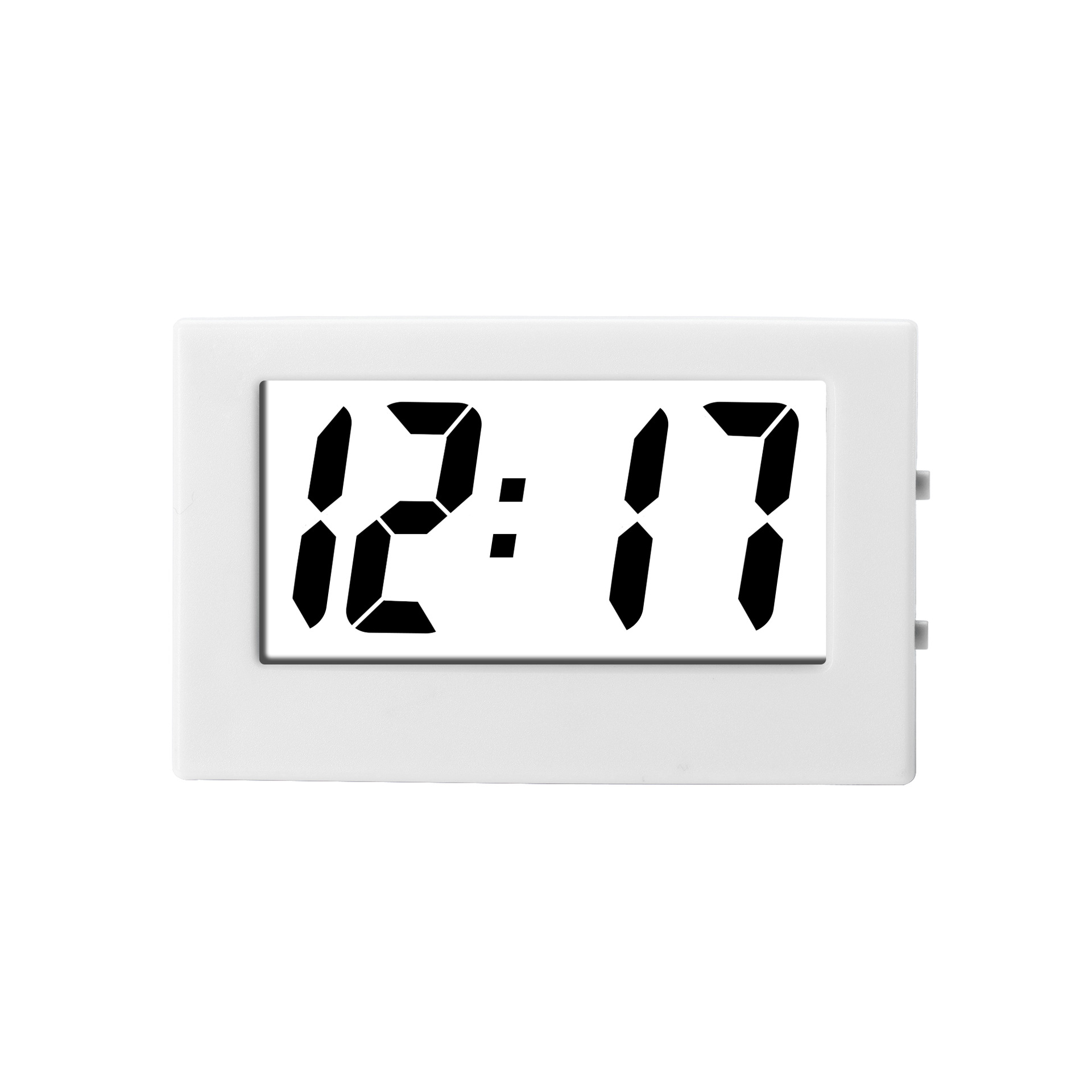 Mini Vertical Triangle Clock Office Desk Learning Mute Simple Electronic Examination Creative Timer for Students