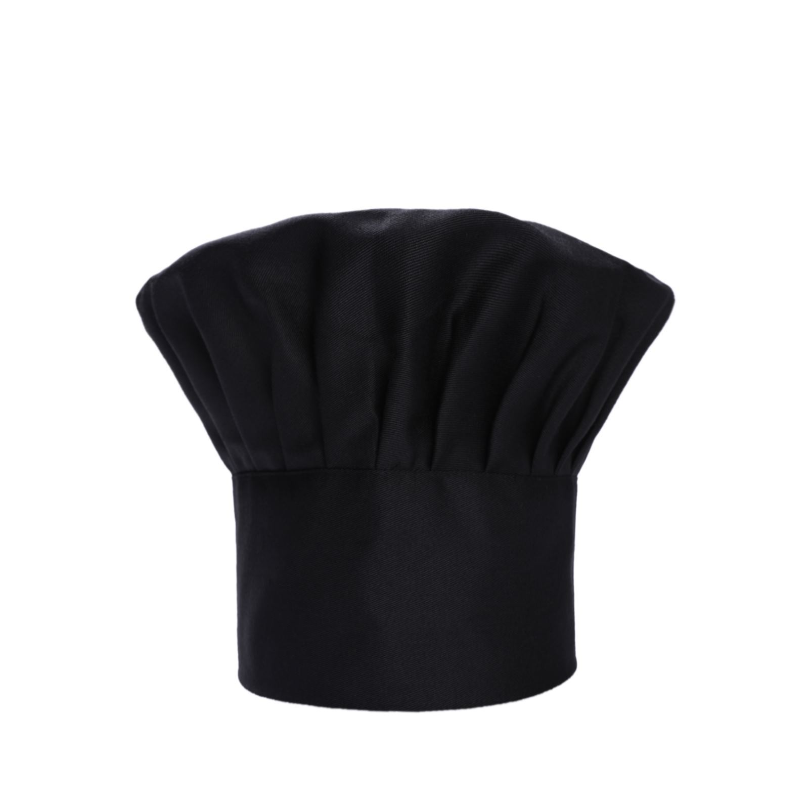 Mushroom high hat chef hat white elastic adjustment size four seasons for men and women