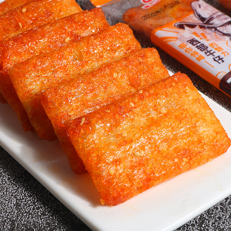 Online celebrity Western steak flavor beef dried tofu spicy strip snack childhood nostalgic casual snack vegetarian meat bean products