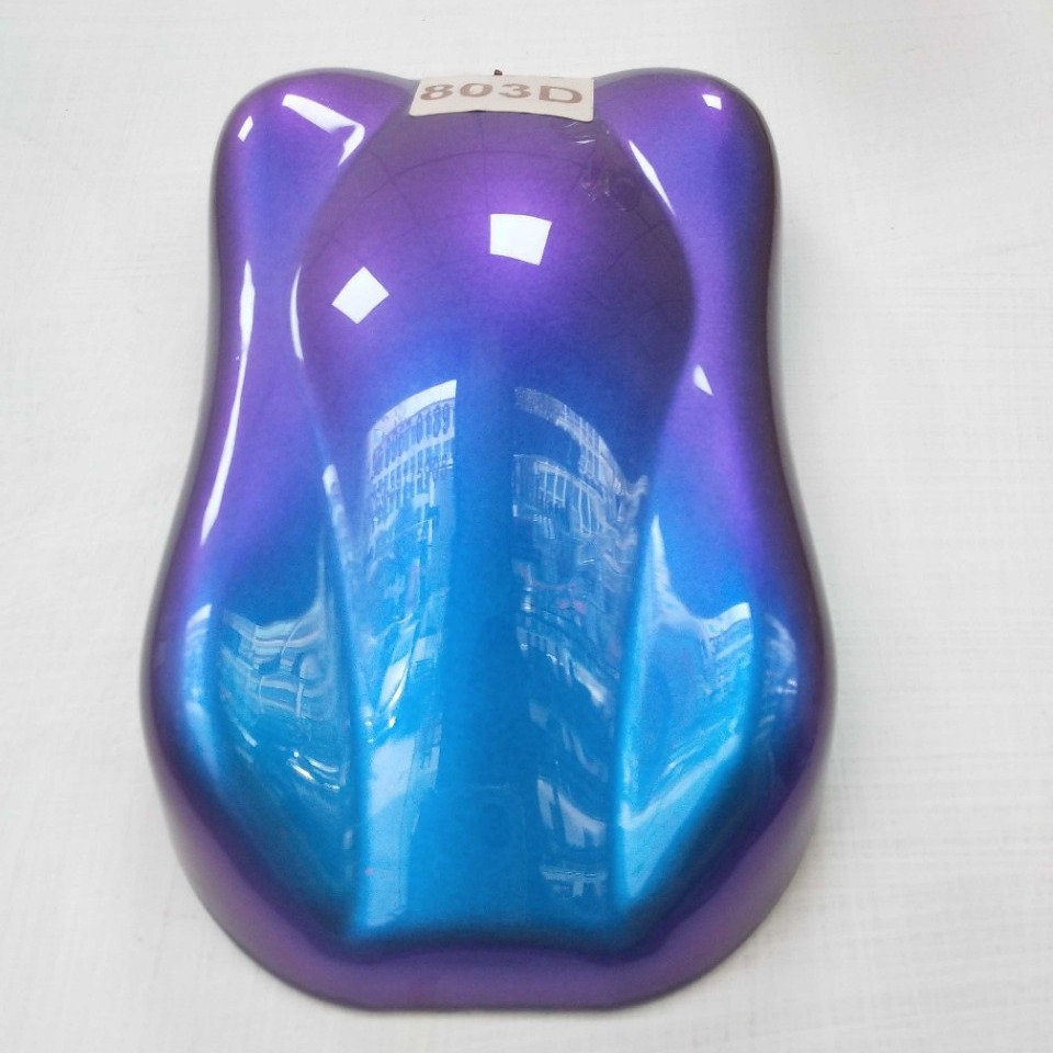 Factory direct supply pearl chameleon powder crystal drop glue magic change powder leather screen printing ink car pearl powder 10g