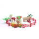 A variety of sand table scene ornaments dinosaur farm animals coconut tree accessories children's simulation model toys