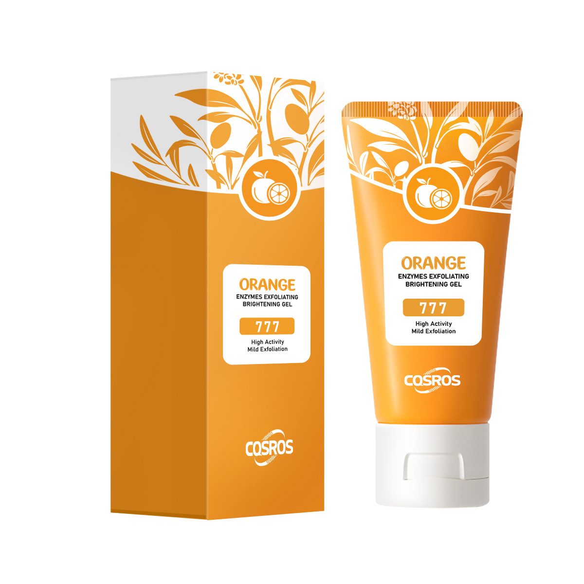 Cross-border hot sale Orange Exfoliating Whitening Gel Exfoliating Gel in stock