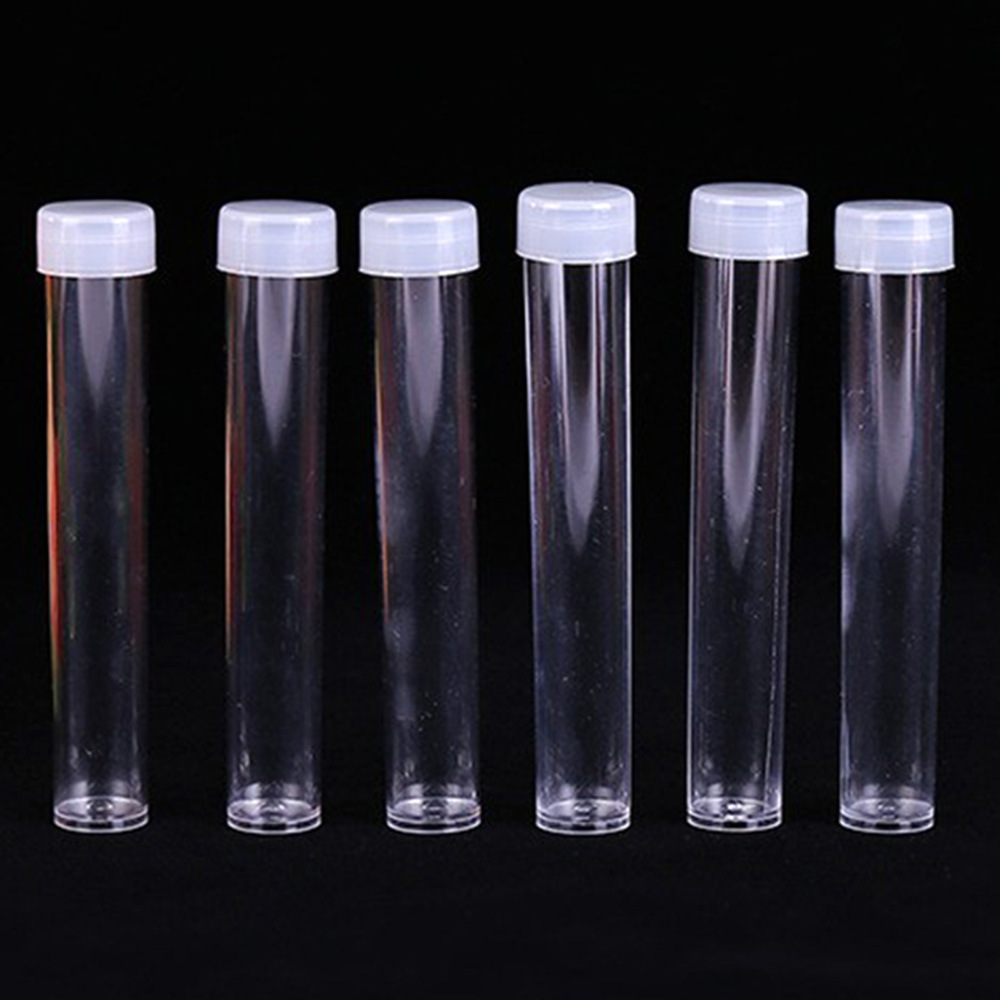5G test tube bottle plastic bottle glitter powder bottle sequined gold powder bottle dry powder bottle sub-packaging flash powder bottle transparent tube bottle