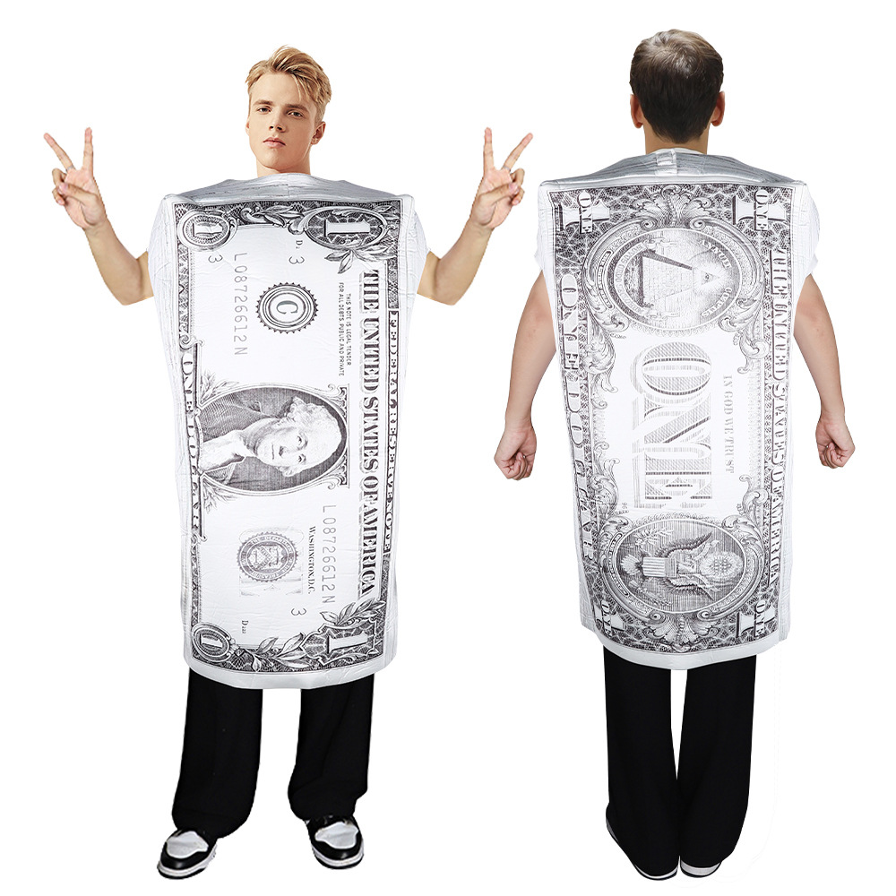 Halloween Mona Lisa cosplay Costume Fun Kuso Mural Costume Performance Doll Costume jumpsuit