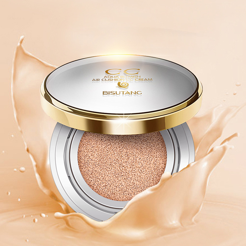 Bishutang snail Essence Water moisturizing cc cream Air Cushion Foundation concealer cream cosmetics manufacturers a generation of hair