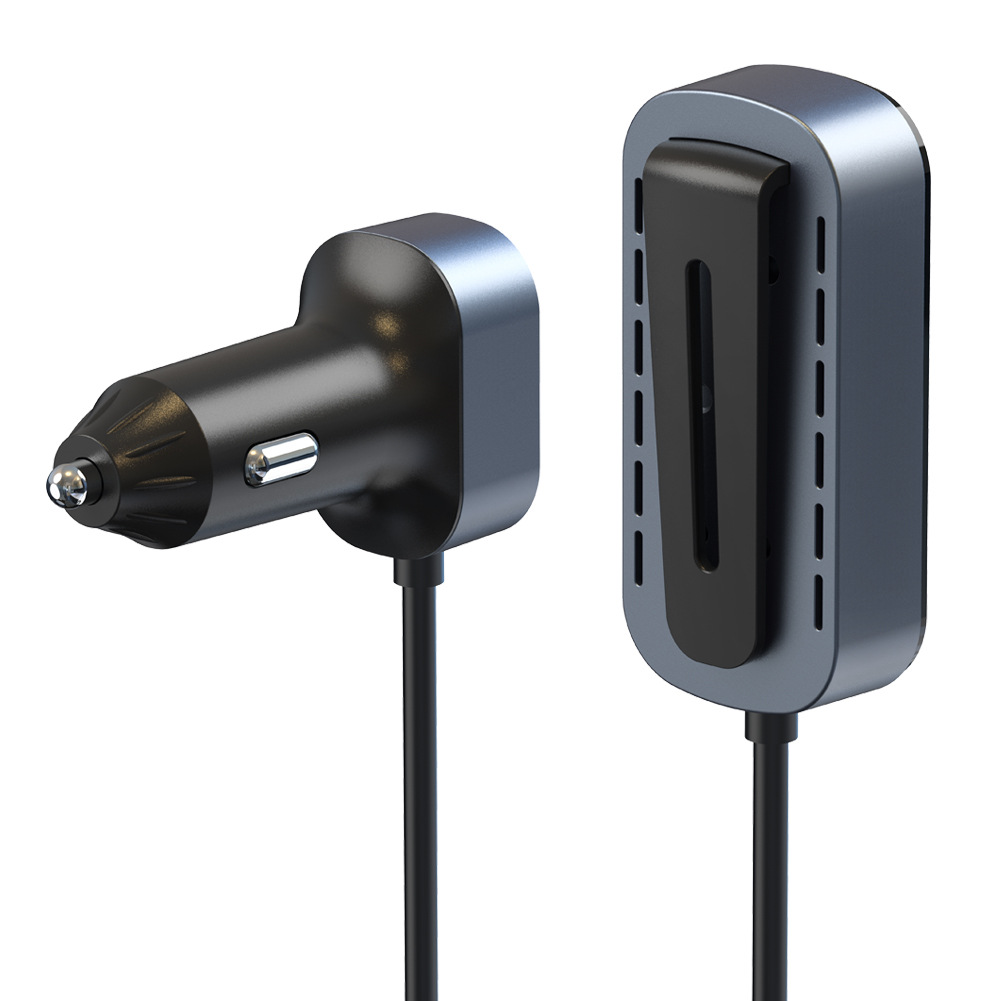 Car charger super fast charging one drag six front and rear seats multi-port output charging car charger fast charging manufacturers