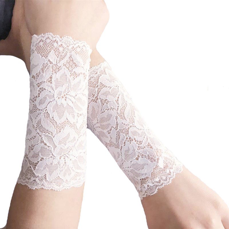 New Lei Sleeve Silk Wrist Cover Female Concealer Scar Cover Tattoo Wrist Cover Flaw Sunscreen Fairy Sleeve Sleeve