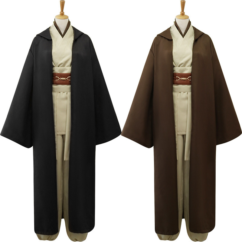 Manzhin Star Wars Jedi Knight Anakin Cloak Cosplay Suit Costsize Costsize Costsize Europe and America