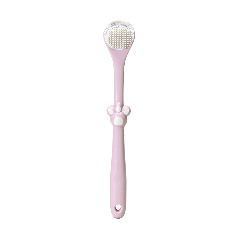 Kamel cat claw tongue coating device tongue scraper double-effect cleaning tongue coating brush oral cleaning tongue coating brush