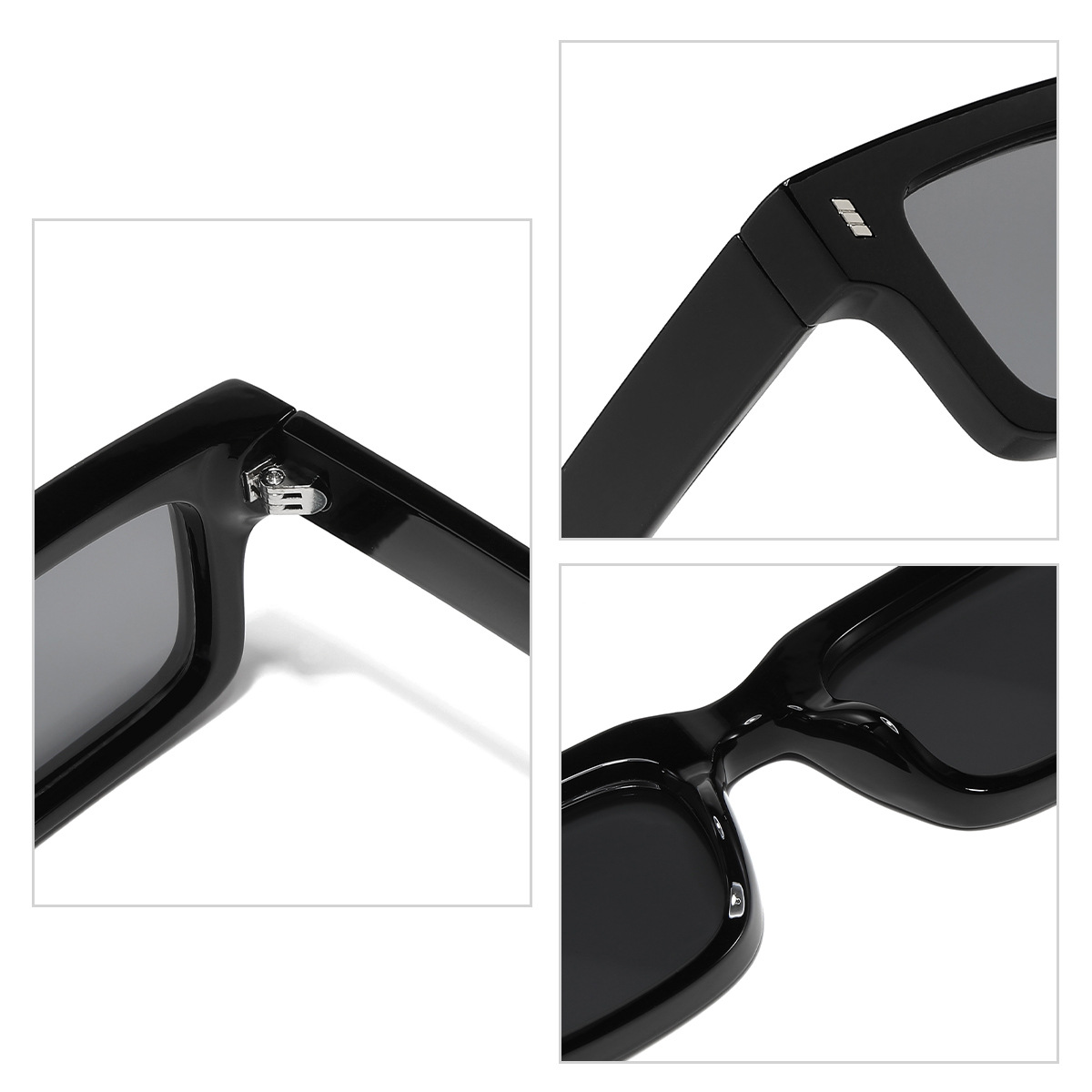 2024 spring retro small frame sunglasses European and American trend cross-border square sunglasses anti-ultraviolet foreign trade new_voghion.com