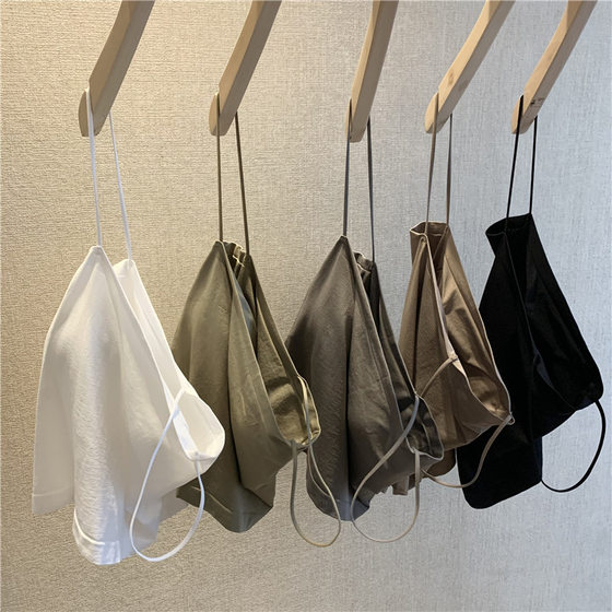 Spring Girl Beautiful Back Wrapping Chest All-match One-piece Sling Vest with Chest Pad Women's Fixed Underwear Without Steel Rings Women's Tube Top