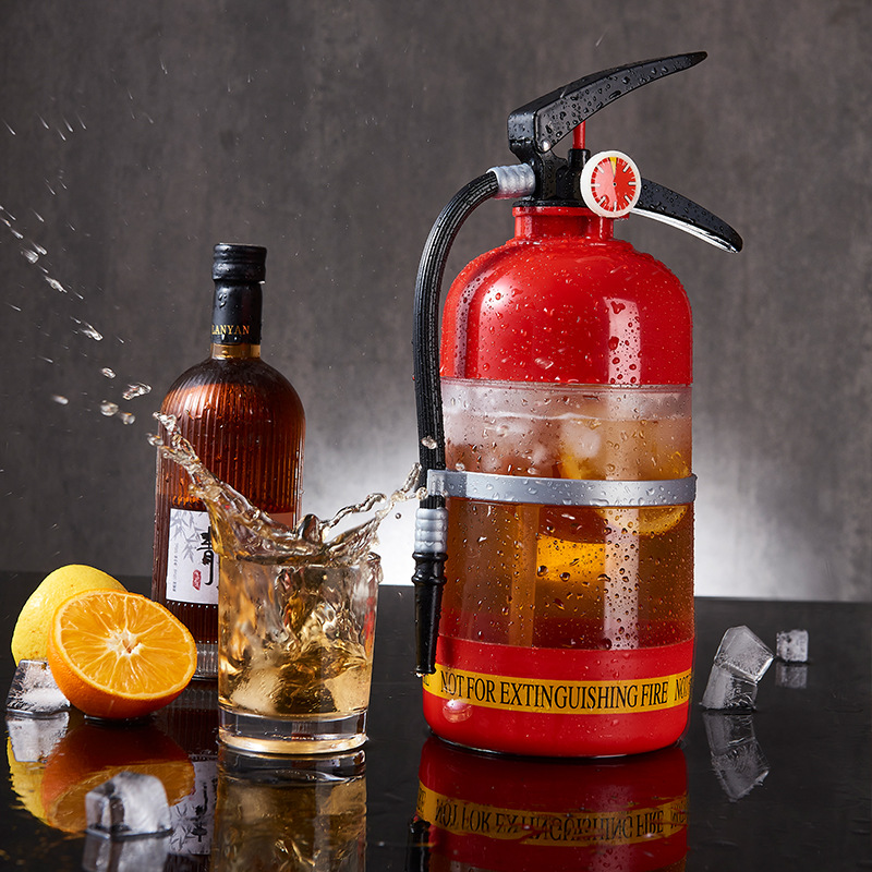 Internet celebrity beverage barrel hand pressure fire extinguisher wine gun Beer Machine beer liquor wine set wine separator water dispenser barrel