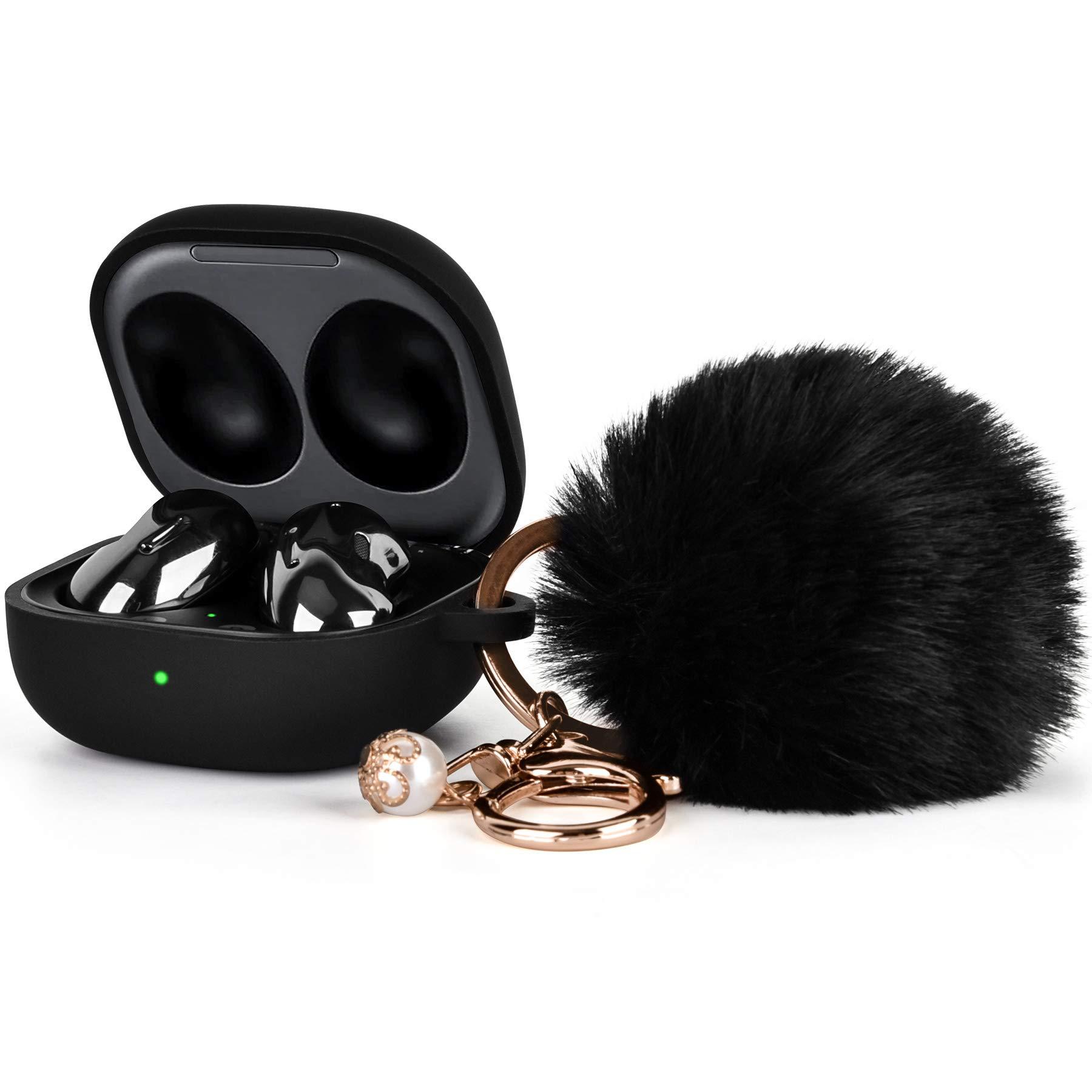 For Samsung Headset buds2pro Protective Case Bluetooth Headset Protective Case Solid Color Earphone Case Silicone Earphone Case