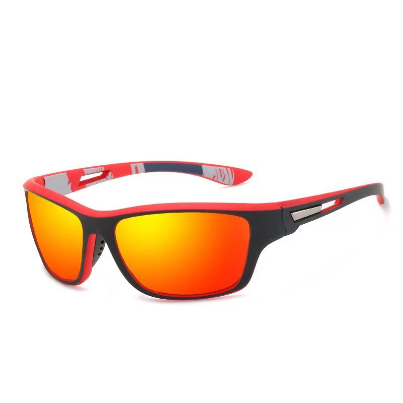 Cross-border Sports Running Sunglasses Men's Polarized Colorful Film Sunglasses Moisture Windproof Riding Glasses Wholesale