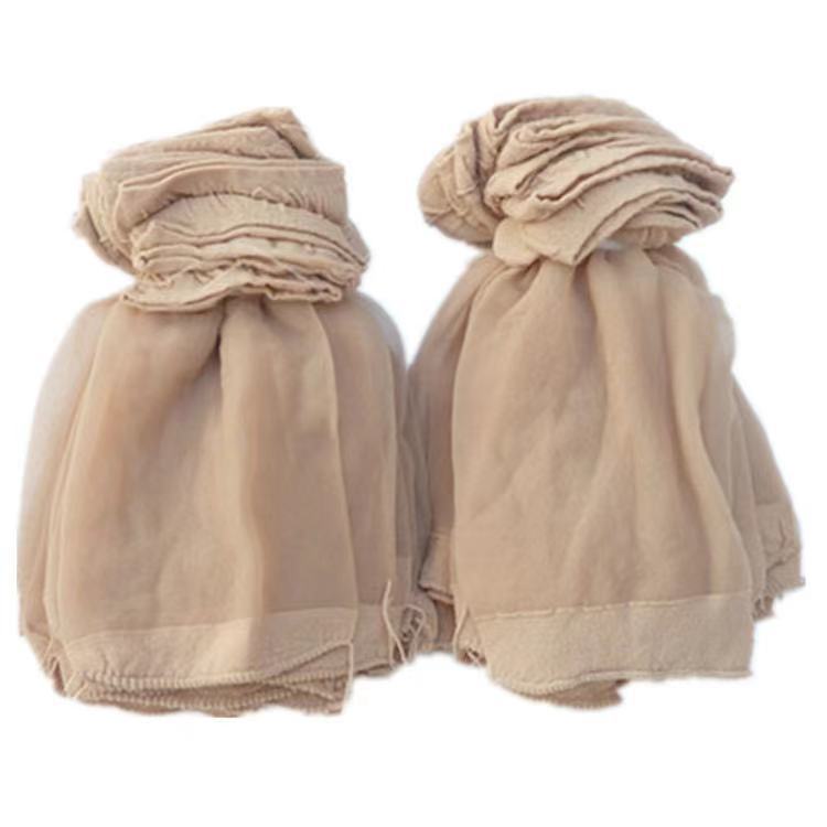 Crystal stockings ladies summer thin deodorant glass stockings anti-hook Silk solid color invisible stockings manufacturers wholesale