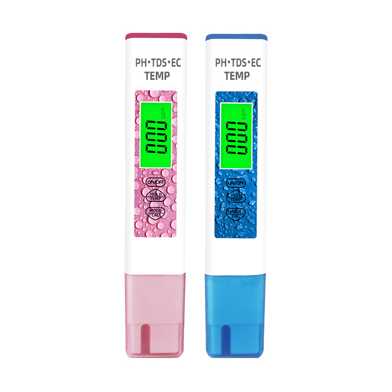 Cross-border new tds Pen water quality testing pen four-in-one ec pen factory spot pH meter pH tester