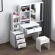 Dresser Cabinet Integrated Bedroom Small Makeup Table Push-pull Mirror Foreign Trade Cross-border Dresser Modern Simple