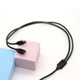 Straight head one-to-two charging line