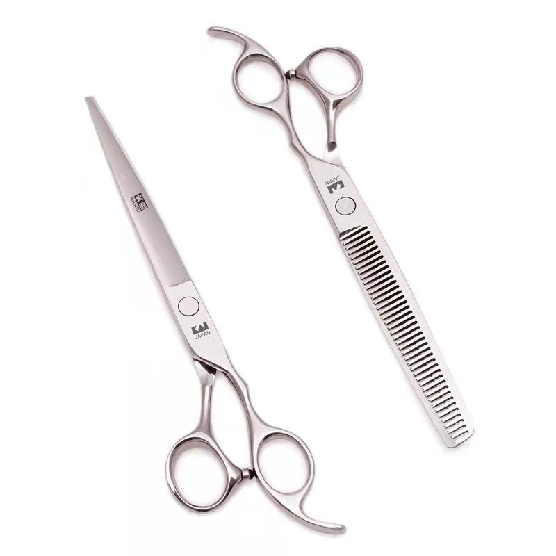 Tinker 5/5.5/6/6.5/7-inch barber scissors flat scissors bangs seamless tooth scissors thin hair salon hairdressing suit